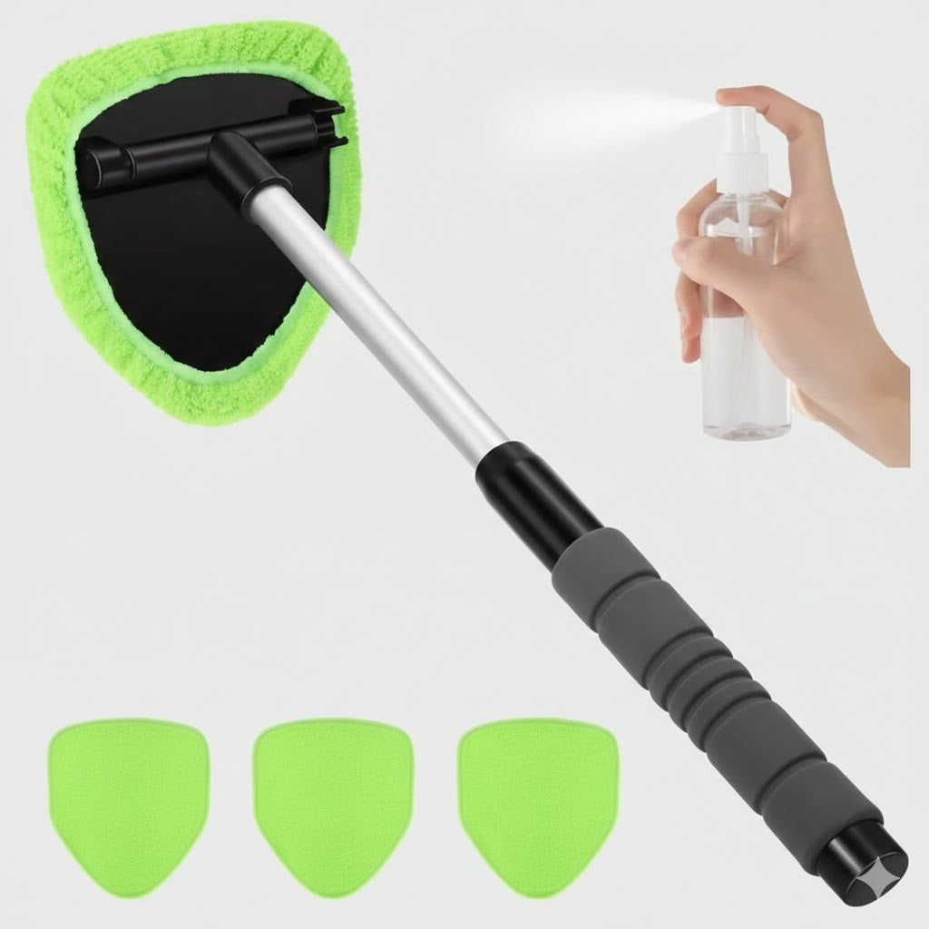Telescopic Windshield Cleaner: The Ultimate Gap-Reach Tool