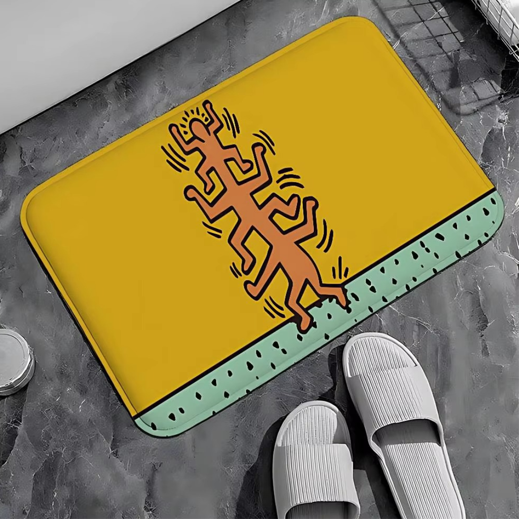 Keith Haring Floor Mat