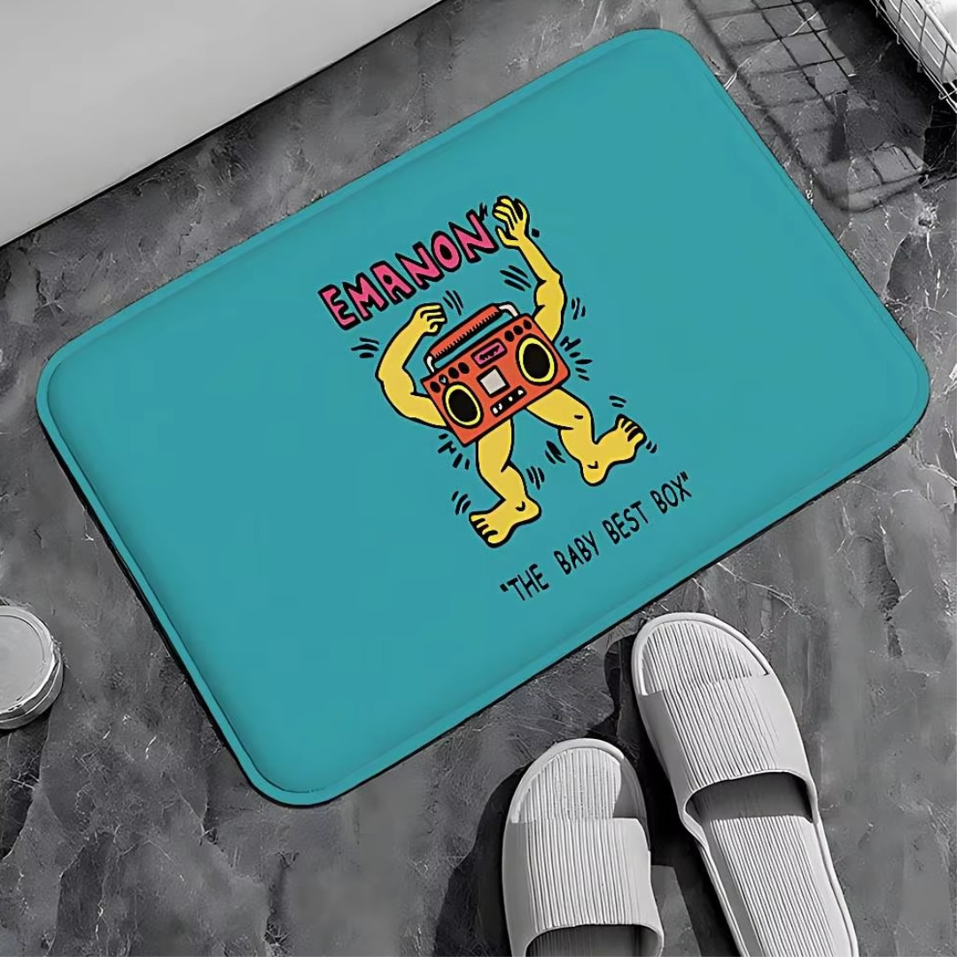Keith Haring Floor Mat