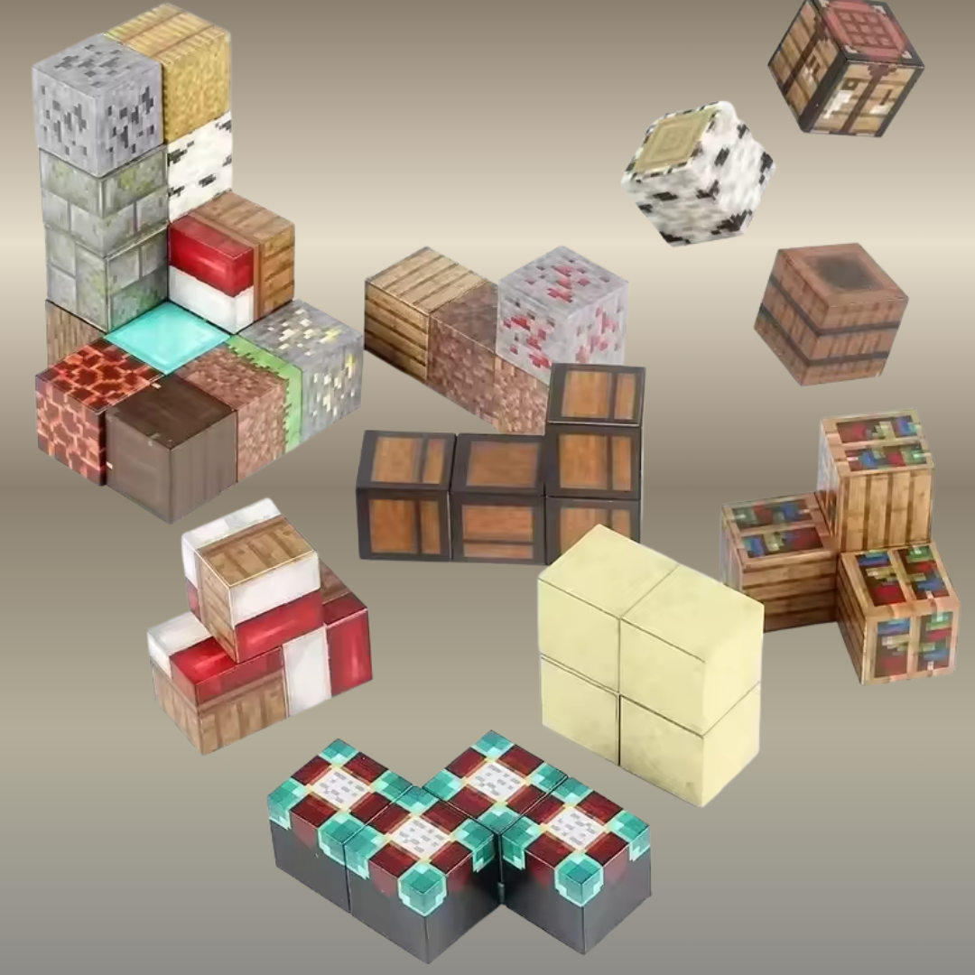 Mini World Magnetic Building Blocks