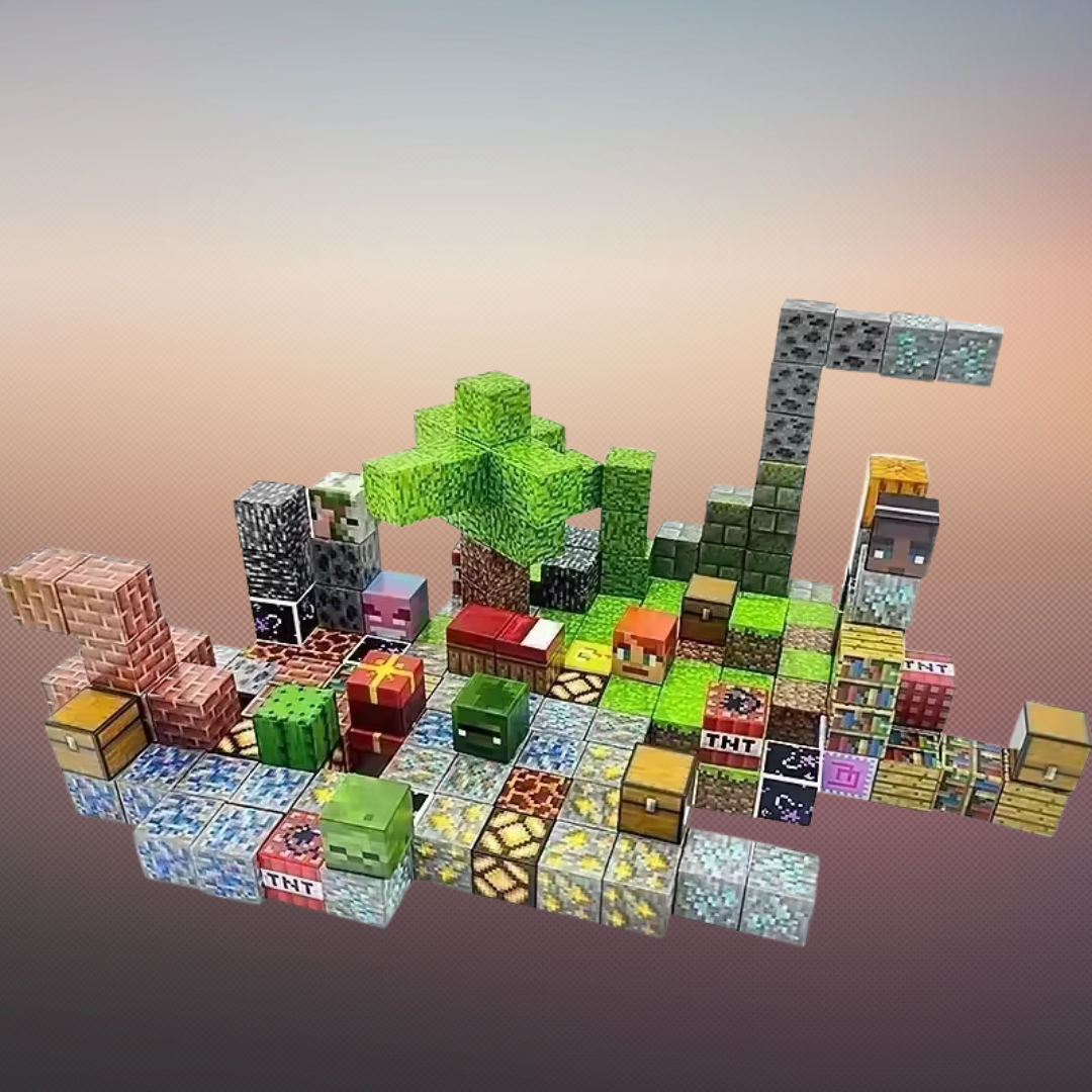 Mini World Magnetic Building Blocks