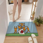 Keith Haring Floor Mat
