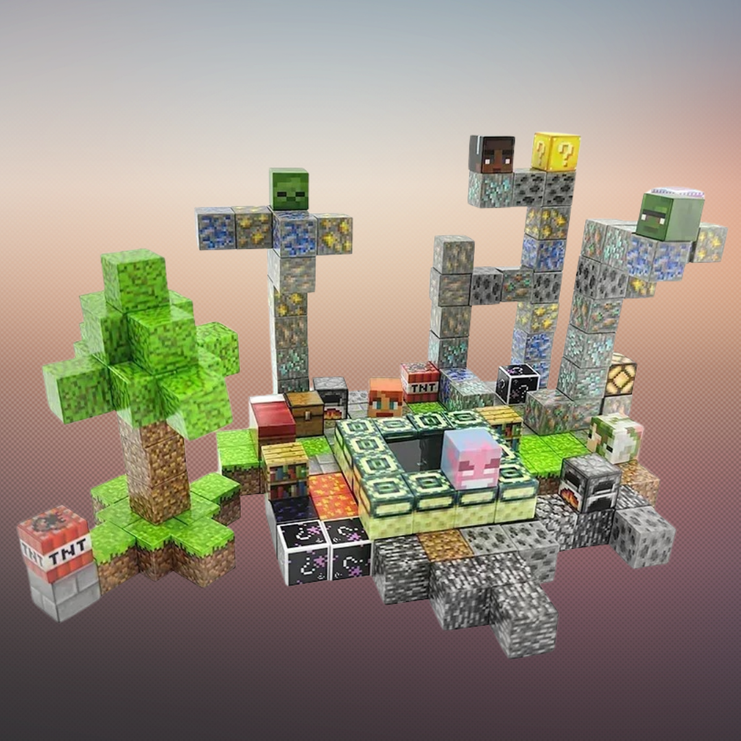 Mini World Magnetic Building Blocks