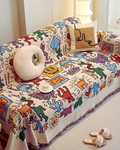 Keith Haring Double Sided Sofa Cover