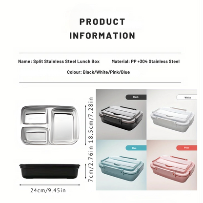 Premium Stainless Steel Bento Lunch Box