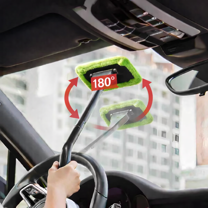 Long Handle Window Cleaning Microfiber Cloth