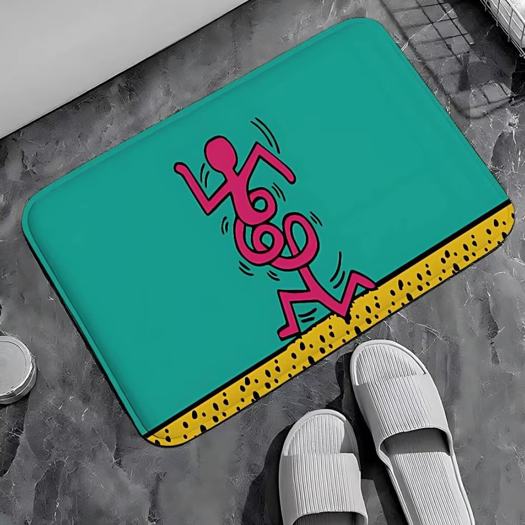 Keith Haring Floor Mat