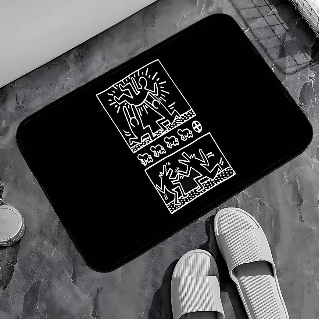 Keith Haring Floor Mat