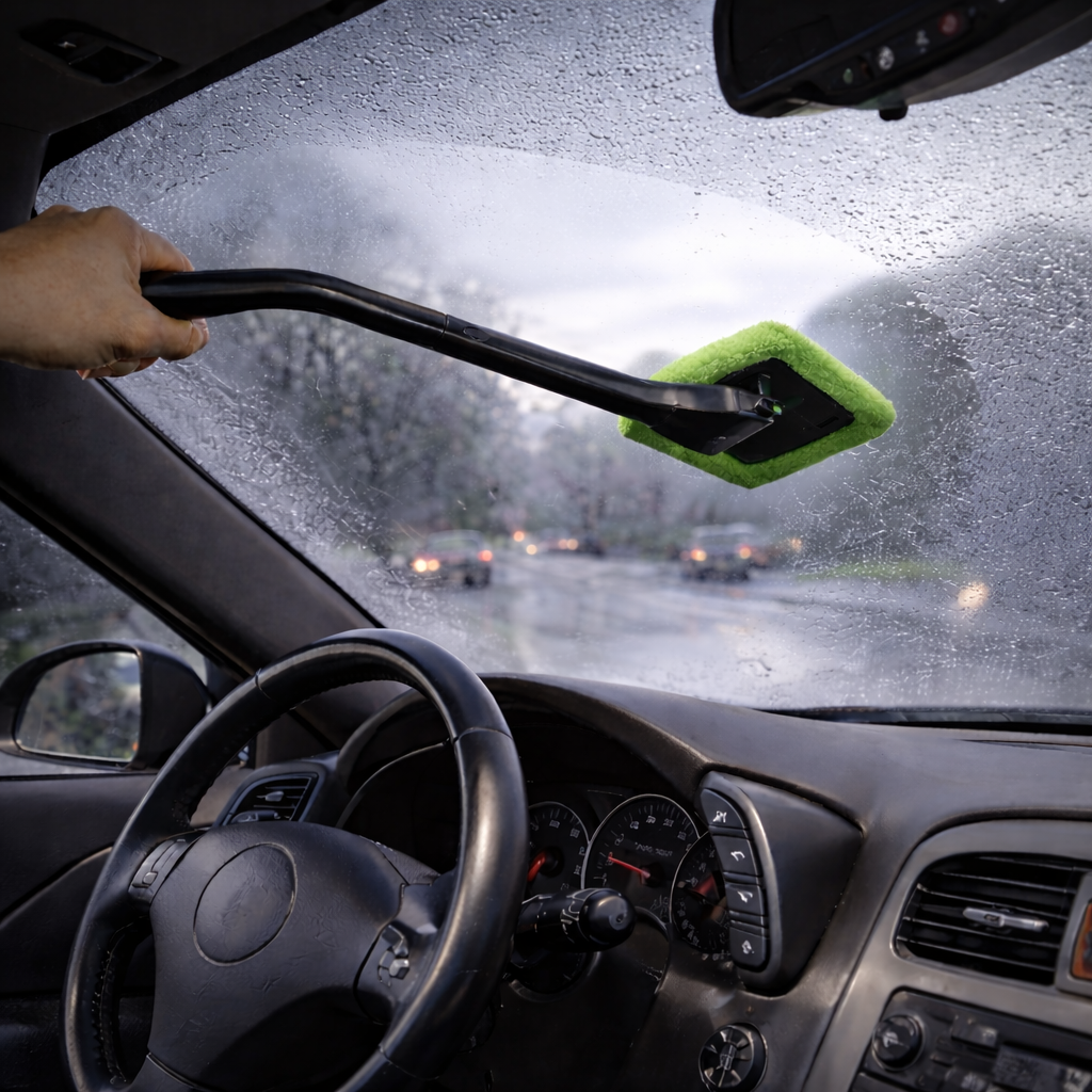 Long Handle Window Cleaning Microfiber Cloth