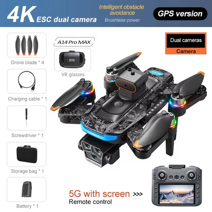 Dual Camera Drone With VR Compatibility