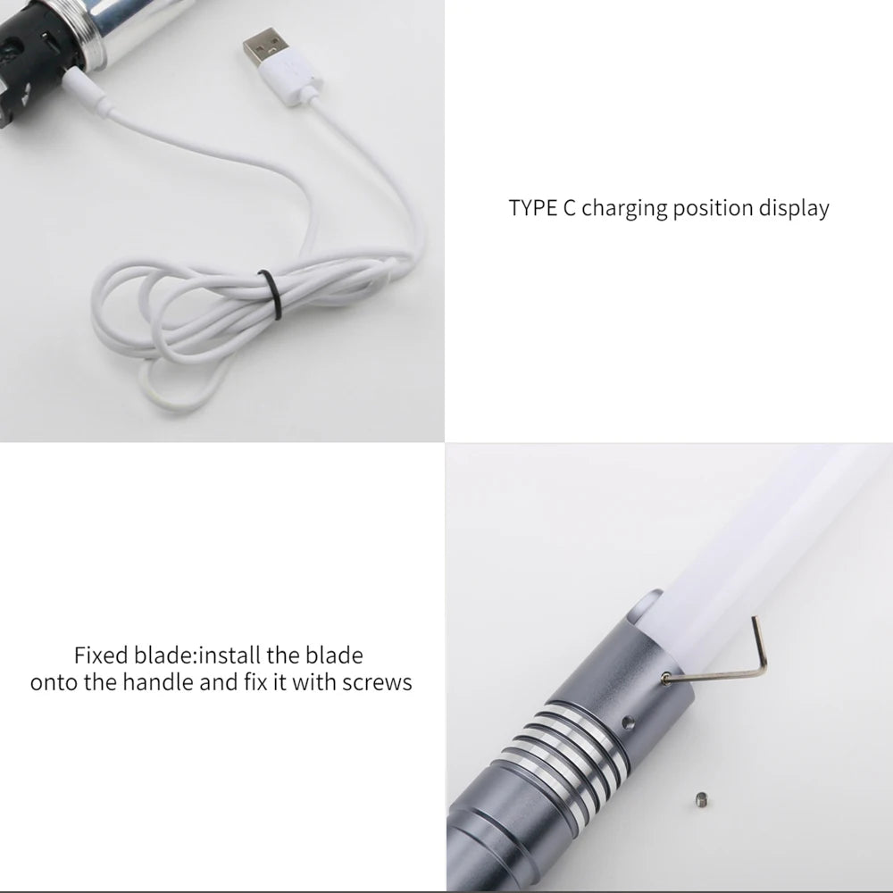 Metal RGB Lightsaber