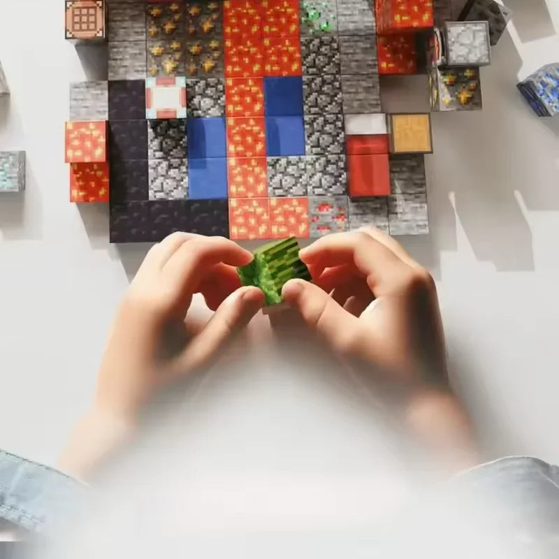 Mini World Magnetic Building Blocks