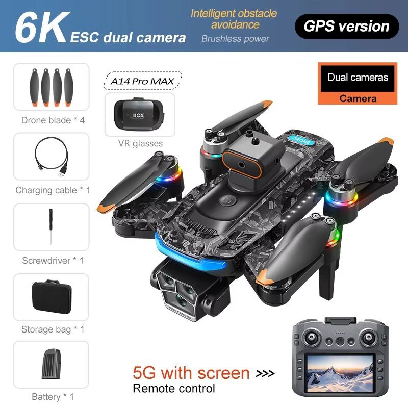 Dual Camera Drone With VR Compatibility