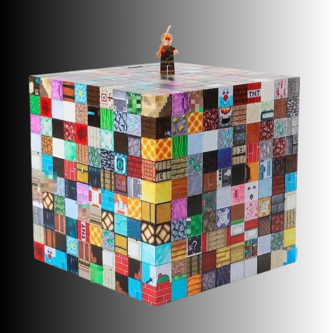 Mini World Magnetic Building Blocks