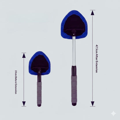 Telescopic Windshield Cleaner: The Ultimate Gap-Reach Tool